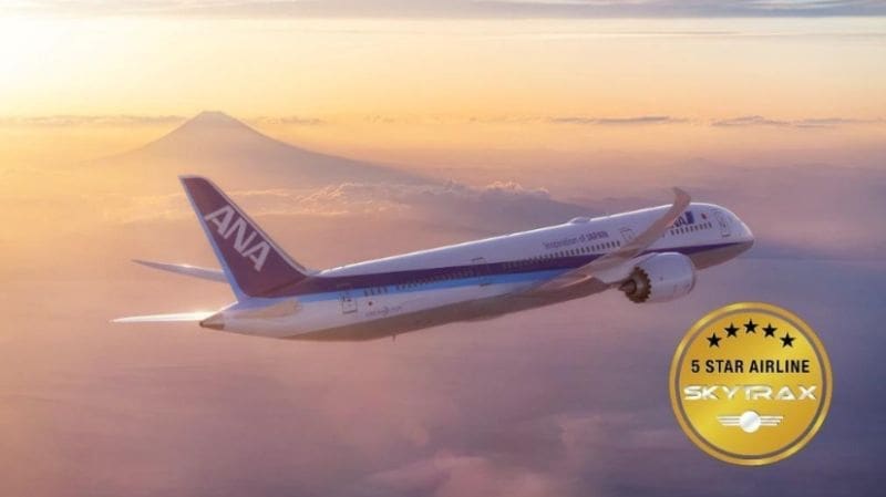 ANA SKYTRAX 5 gwiazdek ANA SKYTRAX 5 gwiazdek